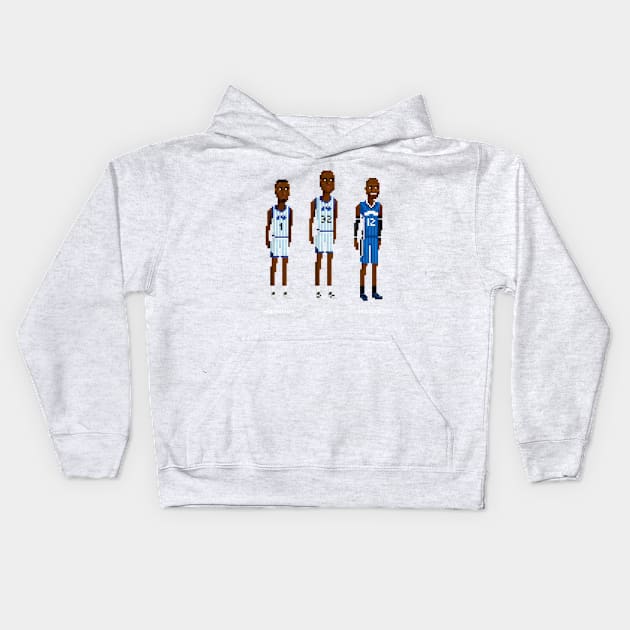 Retro Magic Kids Hoodie by PixelFaces